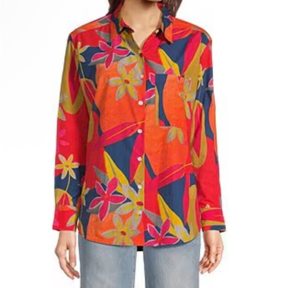APNY Boyfriend Button-up Shirt Size XXL - Picture 1 of 8